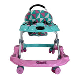 GENIE (2-IN-1) Adjustable Height Foldable Baby Walker