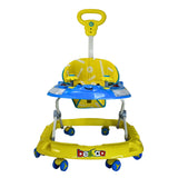 BEERA Adjustable Height Foldable Baby Walker