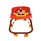 SUPER SQUARE Foldable Baby Walker with MUSIC - Square Base, Coated Pipe, Capsule Shape