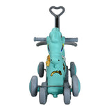 CHARLIE ECO DLX Horse ROCKER Ride with WHEELS and Parental Control Handle