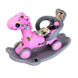 RIO Dinosaur ROCKER Ride with High Back Seat