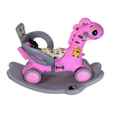 RIO Dinosaur ROCKER Ride with High Back Seat