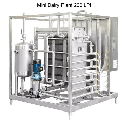 200 LPH SS Automatic Mini Dairy Plant - Image 2