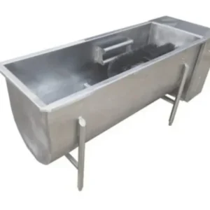 200 CPH SS Semi Automatic Milk Can Scrubber Machine
