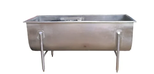 500 CPH SS Semi Automatic Milk Can Scrubber Machine - Image 2