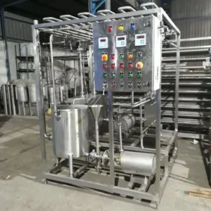 500 LPH SS HTST Automatic Milk Pasteurization Plant