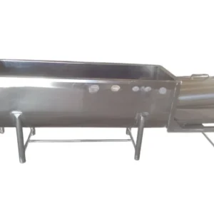 500 CPH SS Semi Automatic Milk Can Scrubber Machine