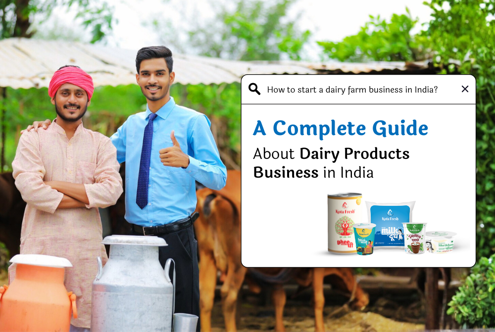 start dairy business India